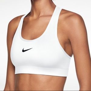 Nike Pro Dri-Fit Sports Bra - White